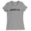 Kansas City Varsity Women's T-Shirt-Athletic Heather-Allegiant Goods Co. Vintage Sports Apparel