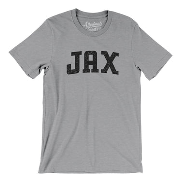 Jax Varsity Men/Unisex T-Shirt-Athletic Heather-Allegiant Goods Co. Vintage Sports Apparel