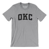 Okc Varsity Men/Unisex T-Shirt-Athletic Heather-Allegiant Goods Co. Vintage Sports Apparel