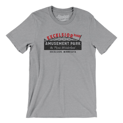 Excelsior Amusement Park Men/Unisex T-Shirt-Athletic Heather-Allegiant Goods Co. Vintage Sports Apparel
