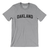 Oakland Varsity Men/Unisex T-Shirt-Athletic Heather-Allegiant Goods Co. Vintage Sports Apparel