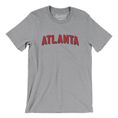 Atlanta Varsity Men/Unisex T-Shirt-Athletic Heather-Allegiant Goods Co. Vintage Sports Apparel