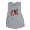 Atlanta Vintage Repeat Women's Flowey Scoopneck Muscle Tank-Athletic Heather-Allegiant Goods Co. Vintage Sports Apparel