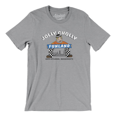 Jolly Cholly Funland Men/Unisex T-Shirt-Athletic Heather-Allegiant Goods Co. Vintage Sports Apparel