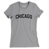 Chicago Varsity Women's T-Shirt-Athletic Heather-Allegiant Goods Co. Vintage Sports Apparel