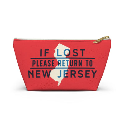 If Lost Return to New Jersey Accessory Bag-Small-Allegiant Goods Co. Vintage Sports Apparel