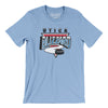 Utica Blizzard Men/Unisex T-Shirt-Baby Blue-Allegiant Goods Co. Vintage Sports Apparel