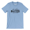 Palisades Amusement Park Men/Unisex T-Shirt-Baby Blue-Allegiant Goods Co. Vintage Sports Apparel