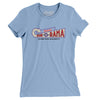 Shaheen's Fun-O-Rama Amusement Park Women's T-Shirt-Baby Blue-Allegiant Goods Co. Vintage Sports Apparel