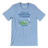 Kansas City Municipal Stadium Men/Unisex T-Shirt-Baby Blue-Allegiant Goods Co. Vintage Sports Apparel