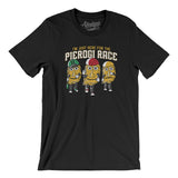 I’m Just Here For The Pierogi Race Men/Unisex T-Shirt-Black-Allegiant Goods Co. Vintage Sports Apparel