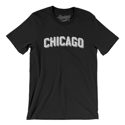 Chicago Varsity Men/Unisex T-Shirt-Black-Allegiant Goods Co. Vintage Sports Apparel