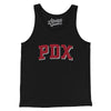 Pdx Varsity Men/Unisex Tank Top-Black-Allegiant Goods Co. Vintage Sports Apparel