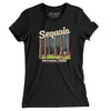 Sequoia National Park Women's T-Shirt-Black-Allegiant Goods Co. Vintage Sports Apparel