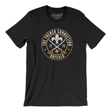 The French Connection Men/Unisex T-Shirt-Black-Allegiant Goods Co. Vintage Sports Apparel