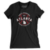 Atlanta World Series Champions Women's T-Shirt-Black-Allegiant Goods Co. Vintage Sports Apparel