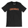 Cincinnati Varsity Men/Unisex T-Shirt-Black-Allegiant Goods Co. Vintage Sports Apparel