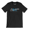 Charlotte Overprint Men/Unisex T-Shirt-Black-Allegiant Goods Co. Vintage Sports Apparel