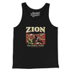 Zion National Park Men/Unisex Tank Top-Black-Allegiant Goods Co. Vintage Sports Apparel