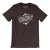 Columbia Gardens Amusement Park Men/Unisex T-Shirt-Brown-Allegiant Goods Co. Vintage Sports Apparel