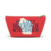 If Lost Return to Wisconsin Accessory Bag-Small-Allegiant Goods Co. Vintage Sports Apparel