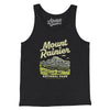 Mount Rainier National Park Men/Unisex Tank Top-Dark Grey Heather-Allegiant Goods Co. Vintage Sports Apparel