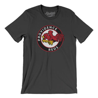 Providence Reds Hockey Men/Unisex T-Shirt-Dark Grey-Allegiant Goods Co. Vintage Sports Apparel