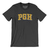 Pgh Varsity Men/Unisex T-Shirt-Dark Grey-Allegiant Goods Co. Vintage Sports Apparel