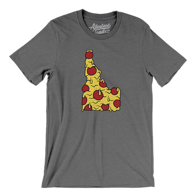 Idaho Pizza State Men/Unisex T-Shirt-Deep Heather-Allegiant Goods Co. Vintage Sports Apparel