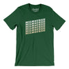 Milwaukee Vintage Repeat Men/Unisex T-Shirt-Evergreen-Allegiant Goods Co. Vintage Sports Apparel