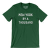 New York Football By A Thousand Men/Unisex T-Shirt-Evergreen-Allegiant Goods Co. Vintage Sports Apparel