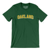 Oakland Varsity Men/Unisex T-Shirt-Evergreen-Allegiant Goods Co. Vintage Sports Apparel