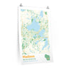 Madison Wisconsin City Street Map Poster-24″ × 36″-Allegiant Goods Co. Vintage Sports Apparel