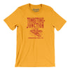 Tombstone Junction Men/Unisex T-Shirt-Gold-Allegiant Goods Co. Vintage Sports Apparel