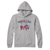 I’m Just Here For The Presidents Race Hoodie-Heather Grey-Allegiant Goods Co. Vintage Sports Apparel