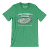 John F. Kennedy Stadium Men/Unisex T-Shirt-Heather Kelly-Allegiant Goods Co. Vintage Sports Apparel