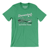 Shenandoah National Park Men/Unisex T-Shirt-Heather Kelly-Allegiant Goods Co. Vintage Sports Apparel