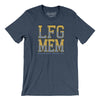 Lfg Mem Men/Unisex T-Shirt-Heather Navy-Allegiant Goods Co. Vintage Sports Apparel