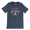 Atlanta World Series Champions Men/Unisex T-Shirt-Heather Navy-Allegiant Goods Co. Vintage Sports Apparel