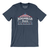Norumbega Park Men/Unisex T-Shirt-Heather Navy-Allegiant Goods Co. Vintage Sports Apparel