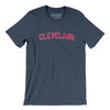 Cleveland Varsity Men/Unisex T-Shirt-Heather Navy-Allegiant Goods Co. Vintage Sports Apparel