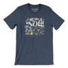 Nola Things Men/Unisex T-Shirt-Heather Navy-Allegiant Goods Co. Vintage Sports Apparel