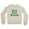 For The Birds Midweight French Terry Crewneck Sweatshirt-Heather Oatmeal-Allegiant Goods Co. Vintage Sports Apparel
