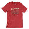 Badlands National Park Men/Unisex T-Shirt-Heather Red-Allegiant Goods Co. Vintage Sports Apparel