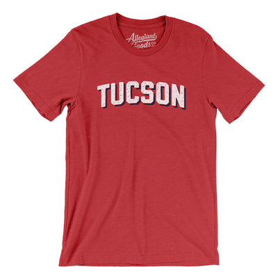 Tucson Varsity Men/Unisex T-Shirt-Heather Red-Allegiant Goods Co. Vintage Sports Apparel