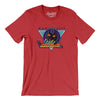 Madison Monsters Men/Unisex T-Shirt-Heather Red-Allegiant Goods Co. Vintage Sports Apparel