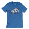 Richmond Riverdogs Men/Unisex T-Shirt-Heather True Royal-Allegiant Goods Co. Vintage Sports Apparel