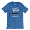 Great Basin National Park Men/Unisex T-Shirt-Heather True Royal-Allegiant Goods Co. Vintage Sports Apparel