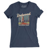 Redwood National Park Women's T-Shirt-Indigo-Allegiant Goods Co. Vintage Sports Apparel