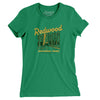 Redwood National Park Women's T-Shirt-Kelly Green-Allegiant Goods Co. Vintage Sports Apparel